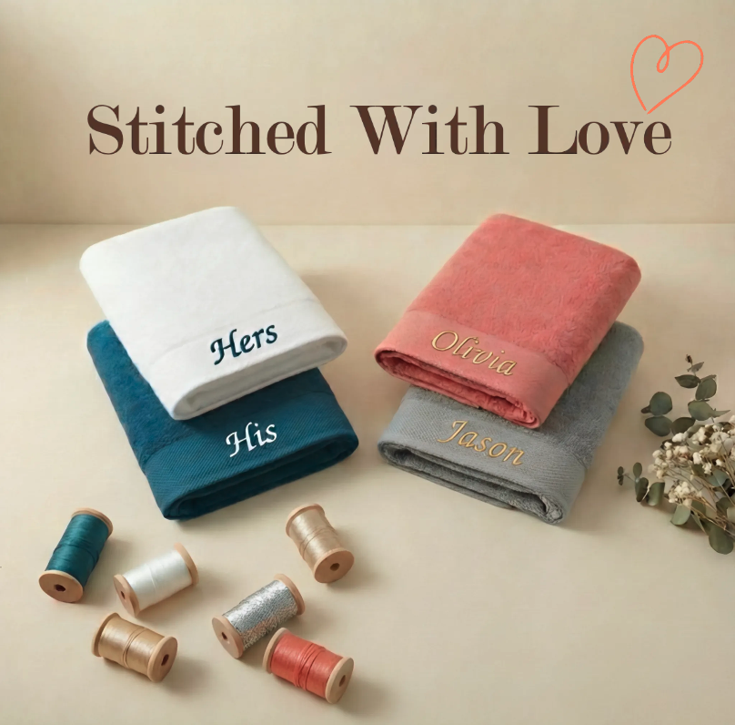 Personalized Bath Towels