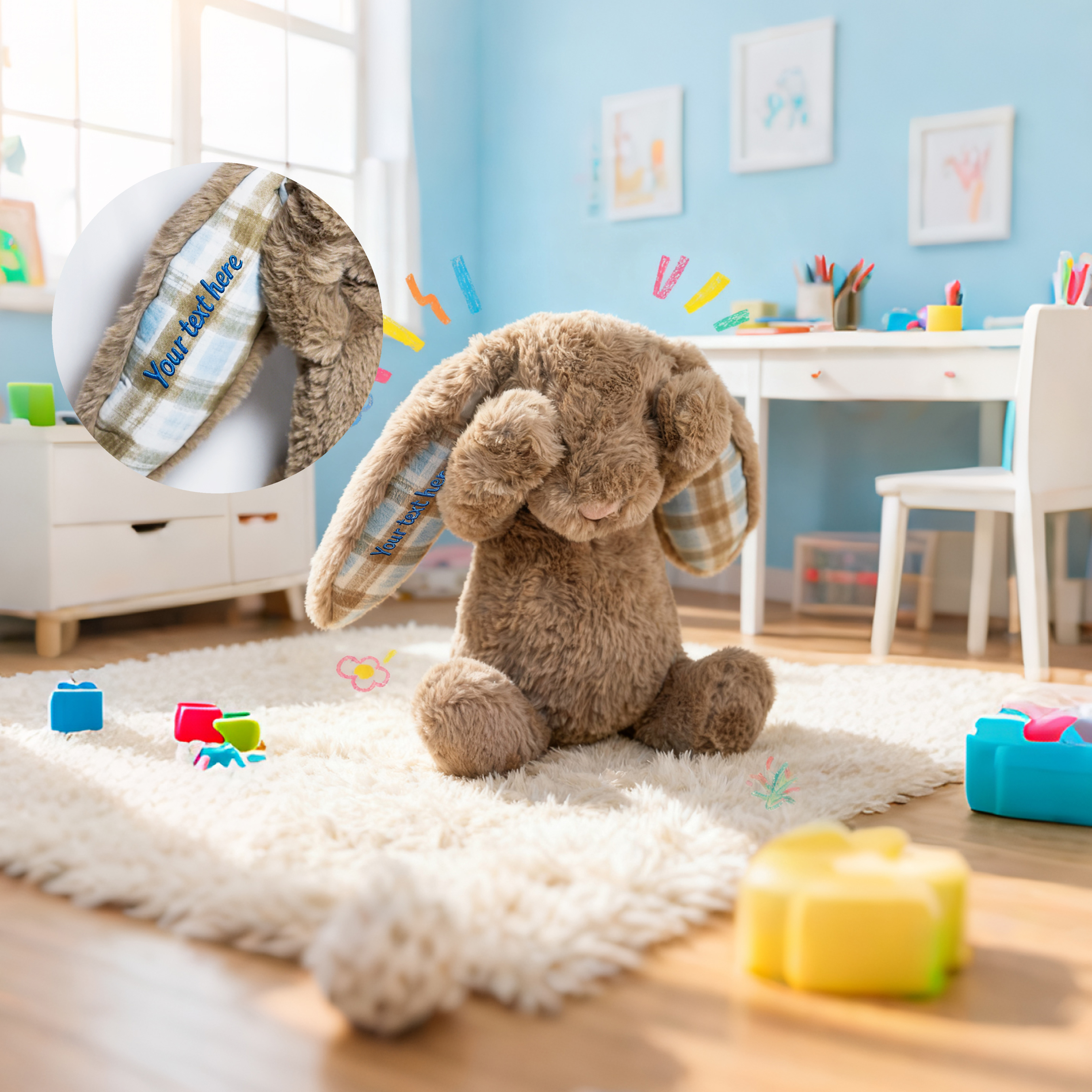 Little Wild Hare Baby Stuffed Animal